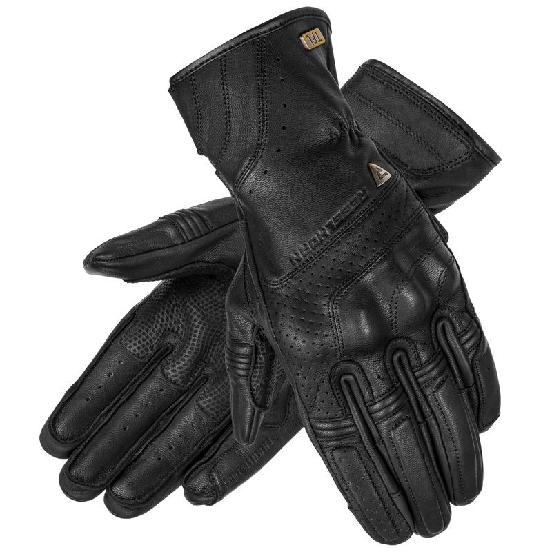 Rebelhorn Runner Motorradhandschuhe perforiert schwarz
