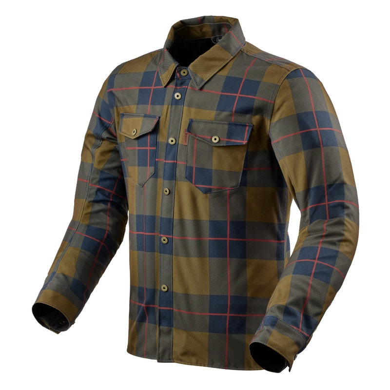 Motorradhemd Revit Bison 2 H2O braun