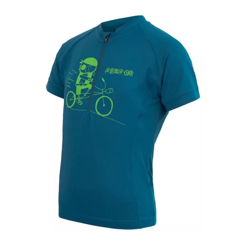 Kindertrikot Sensor Entry blau - kurzarm Ausverkauf