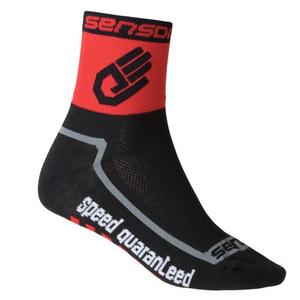 Sensor Race Lite Hand Socken Schwarz-Rot výprodej