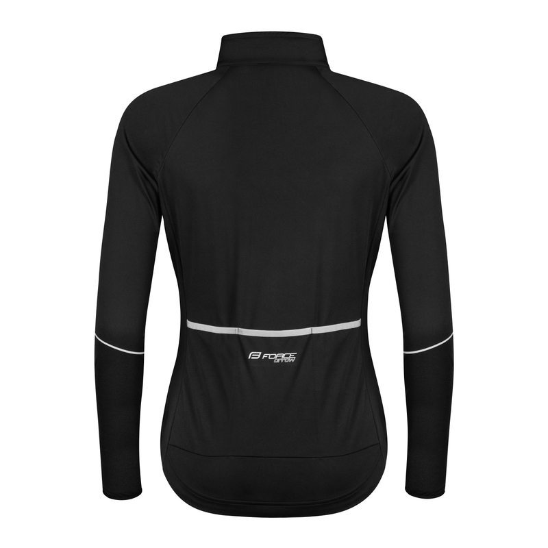 FORCE Arrow Damen Fahrradjacke Schwarz Ausverkauf