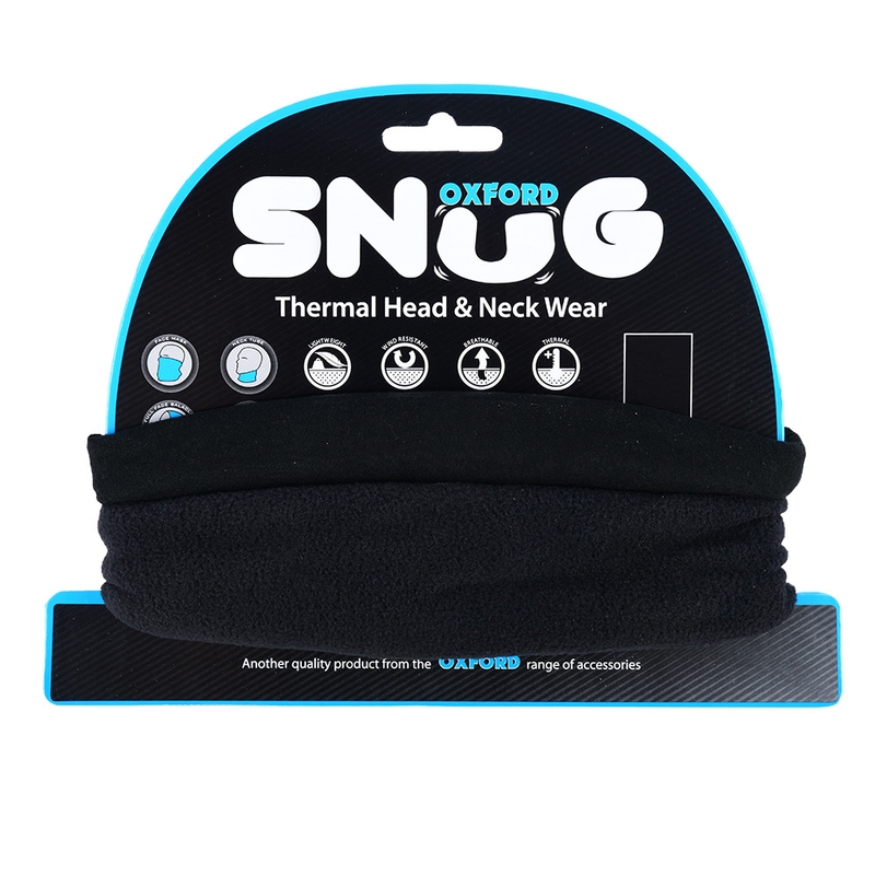 Oxford Snug Schwarzer Multifunktionsschal