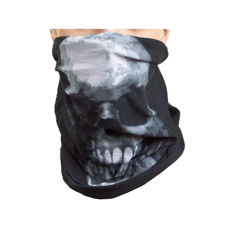 Roleff Big Skull Halswärmer schwarz