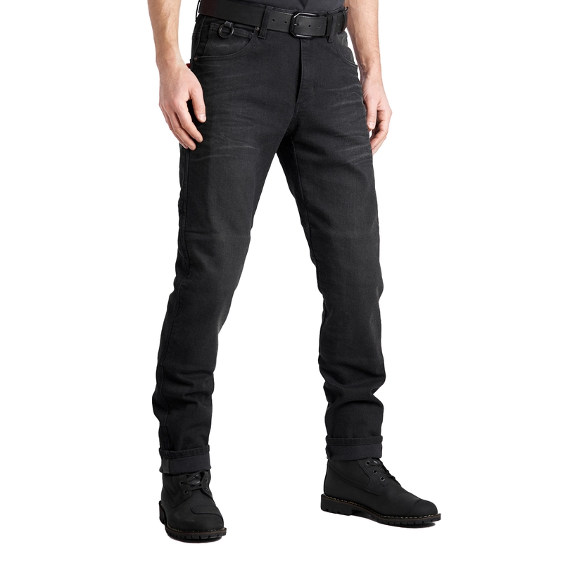Motorradjeans PANDO MOTO Boss Dyn schwarz Ausverkauf