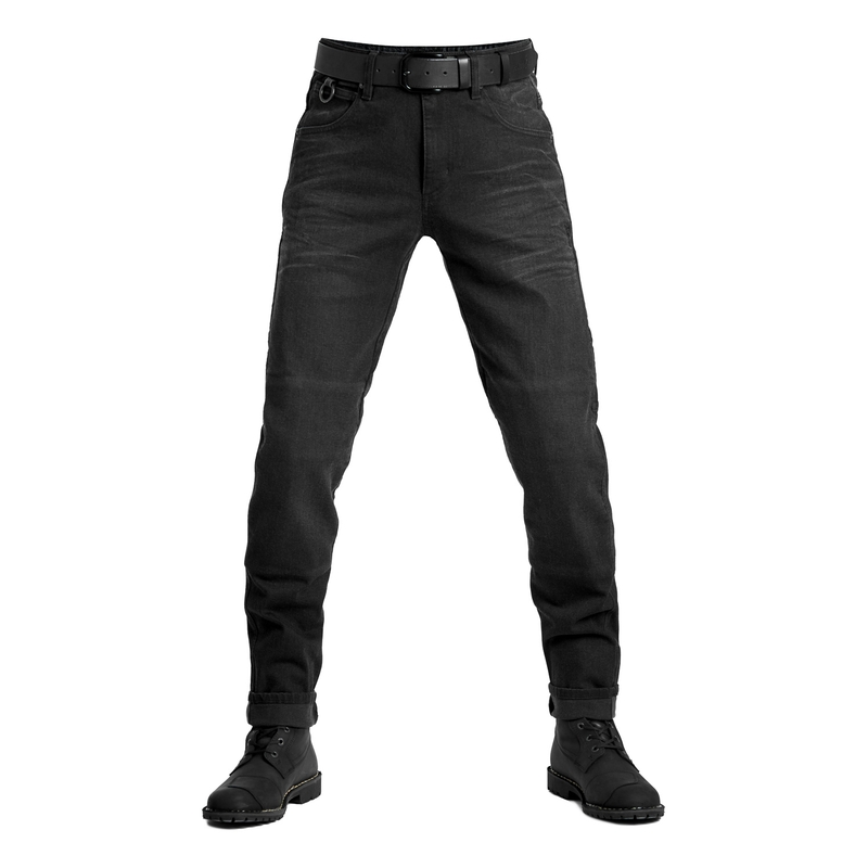 Motorradjeans PANDO MOTO Boss Dyn schwarz Ausverkauf