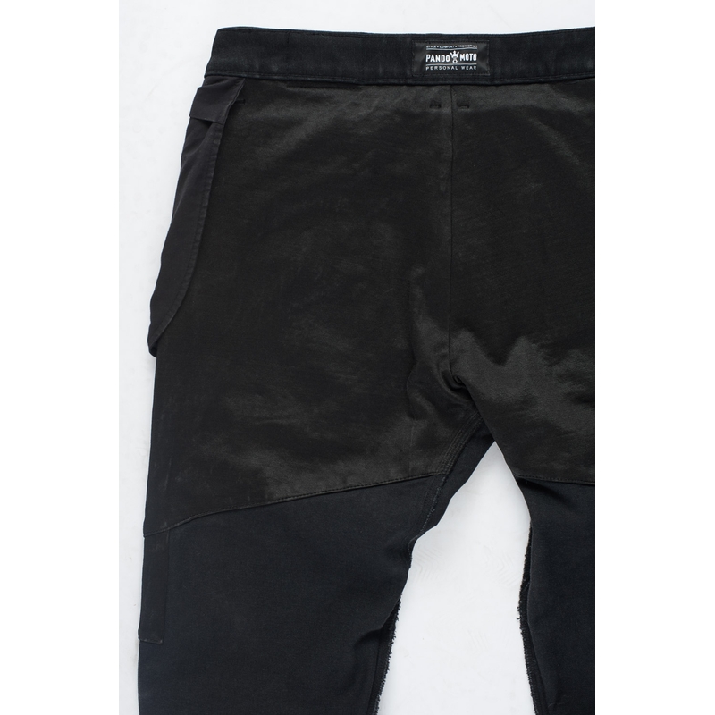 Motorradjeans PANDO MOTO Boss Dyn schwarz Ausverkauf