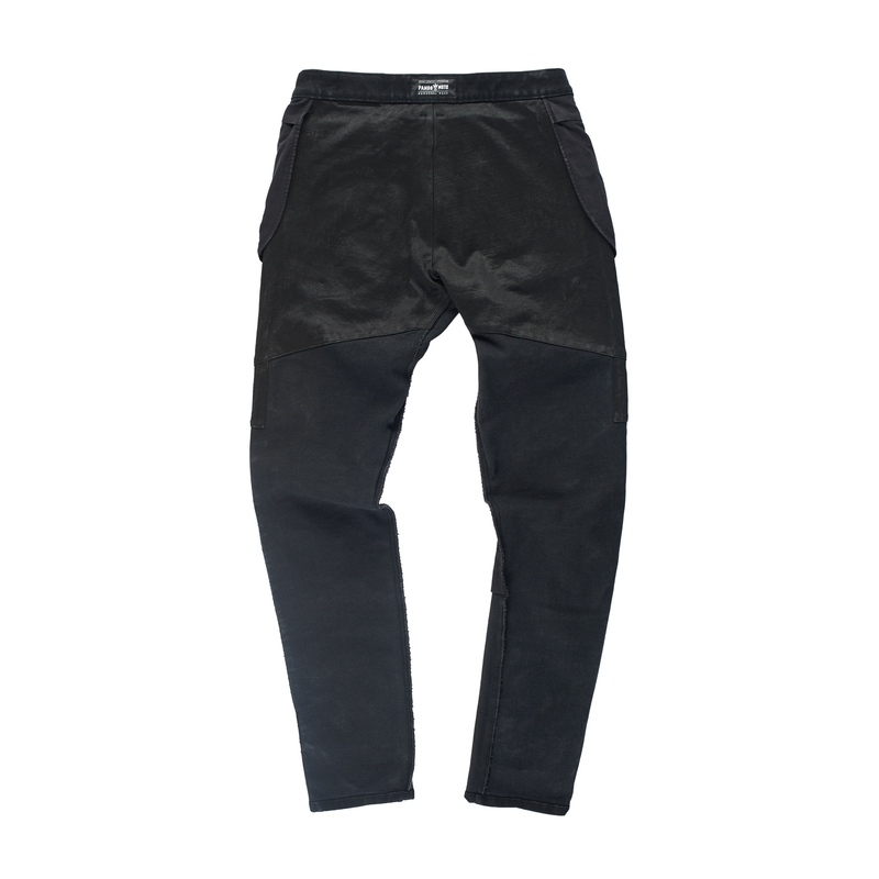 Motorradjeans PANDO MOTO Boss Dyn schwarz Ausverkauf