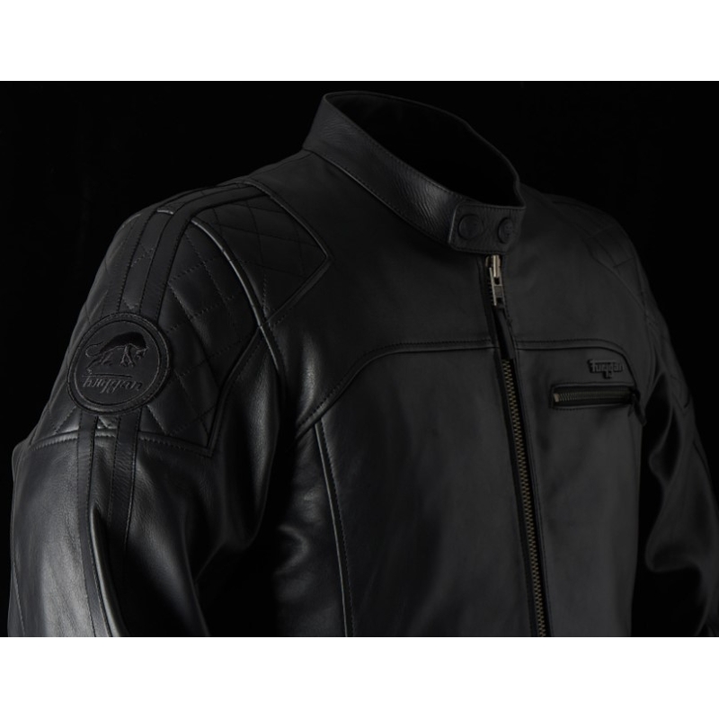 Furygan Legend Evo Schwarz Motorradjacke Ausverkauf