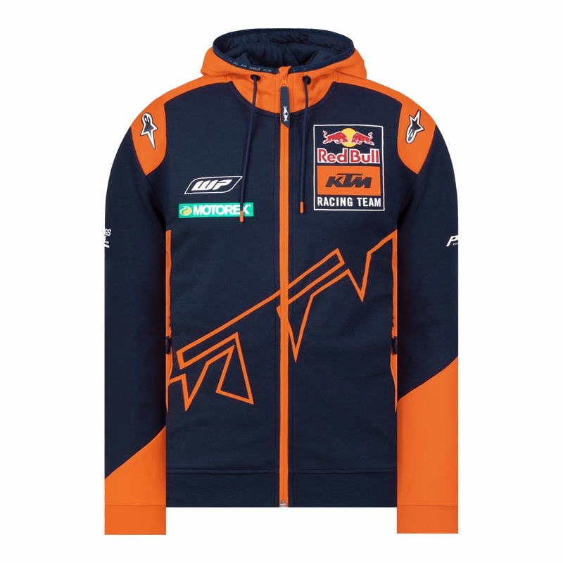 Kapuze KTM Red Bull Racing Official Teamline blau-orange