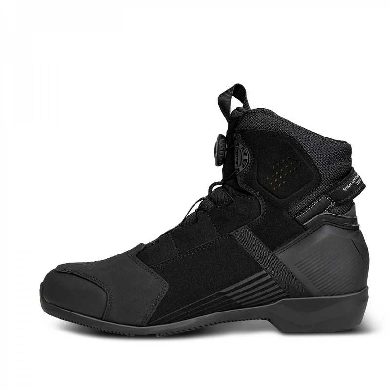 Shima Edge Vent Schwarz Motorradstiefel