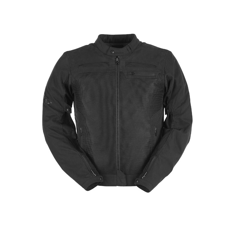 Furygan TX Furyo Vented Black Motorradjacke Ausverkauf