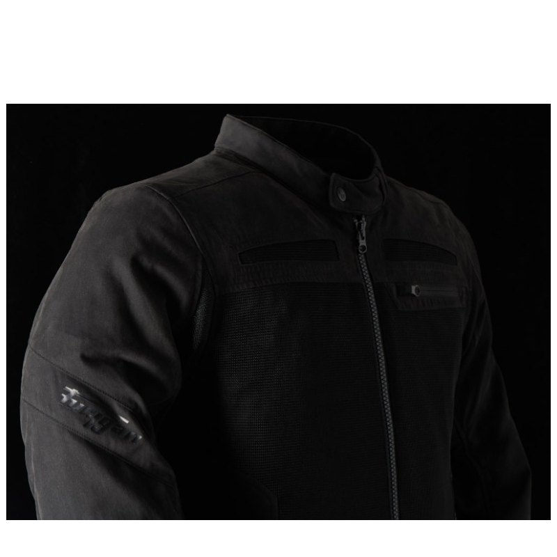 Furygan TX Furyo Vented Black Motorradjacke Ausverkauf