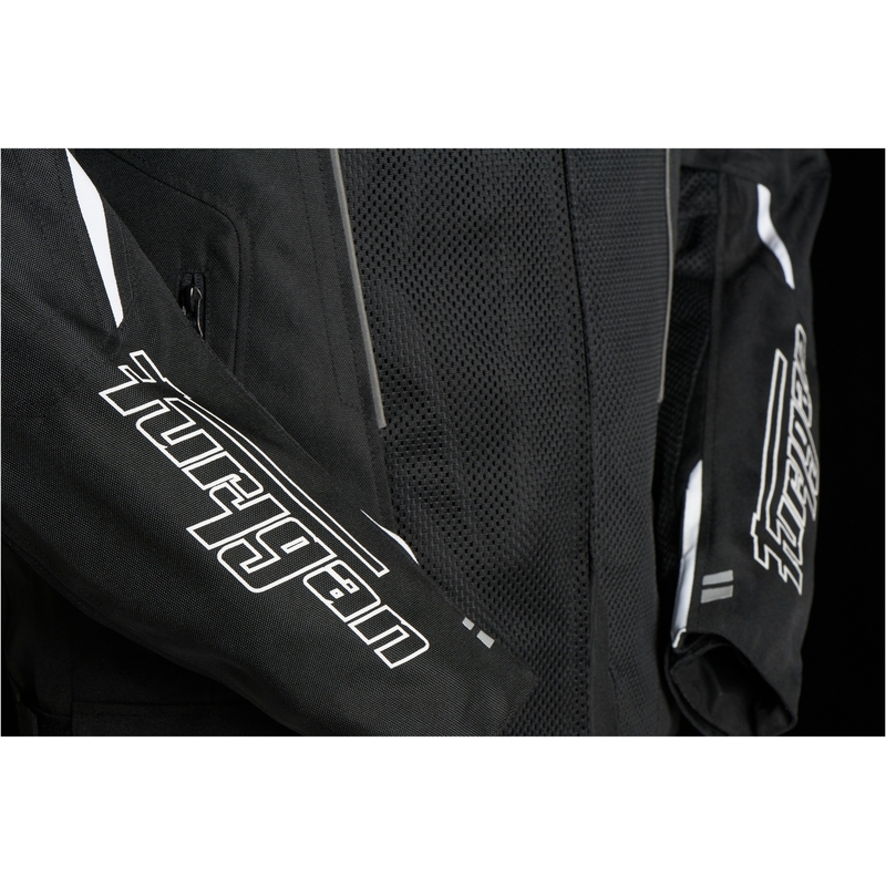 Furygan Ultra Spark Vented 3-in-1 Motorradjacke in Weiß und Schwarz Ausverkauf