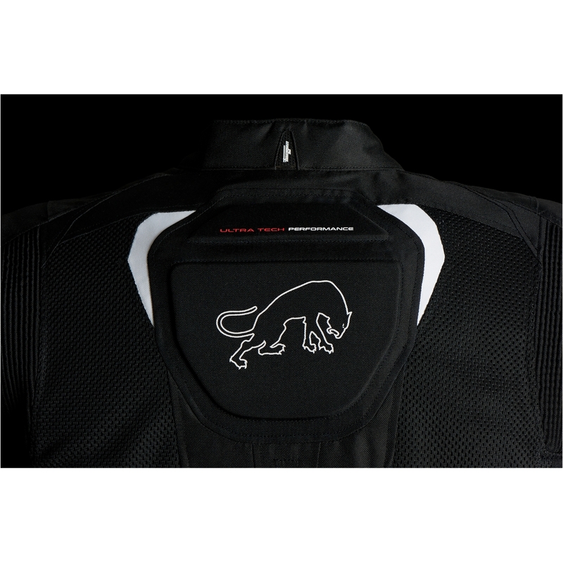 Furygan Ultra Spark Vented 3-in-1 Motorradjacke in Weiß und Schwarz Ausverkauf