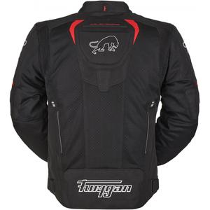 Furygan Ultra Spark Vented 3 in 1 Rot und Schwarz Motorrad Jacke