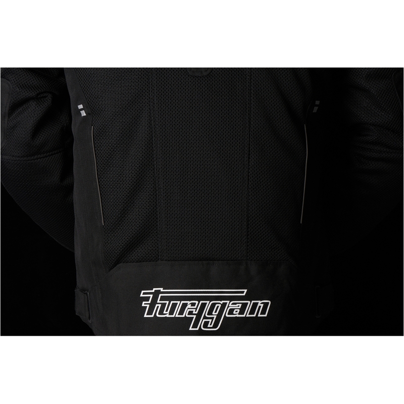 Furygan Ultra Spark Vented 3 in 1 Rot und Schwarz Motorrad Jacke