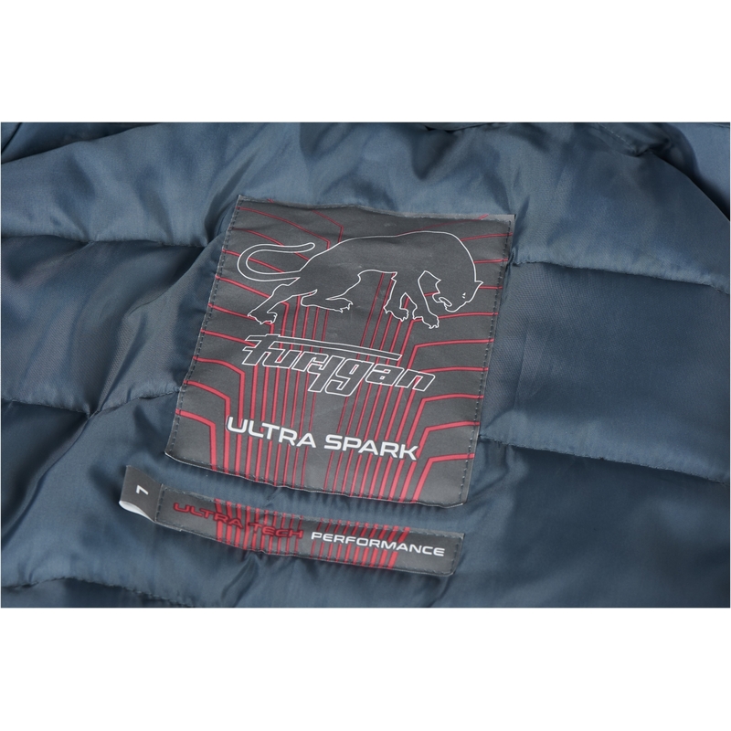 Furygan Ultra Spark Vented 3 in 1 Rot und Schwarz Motorrad Jacke