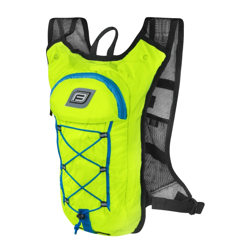 Radfahren Rucksack FORCE Pilot 10 l fluo gelb Ausverkauf