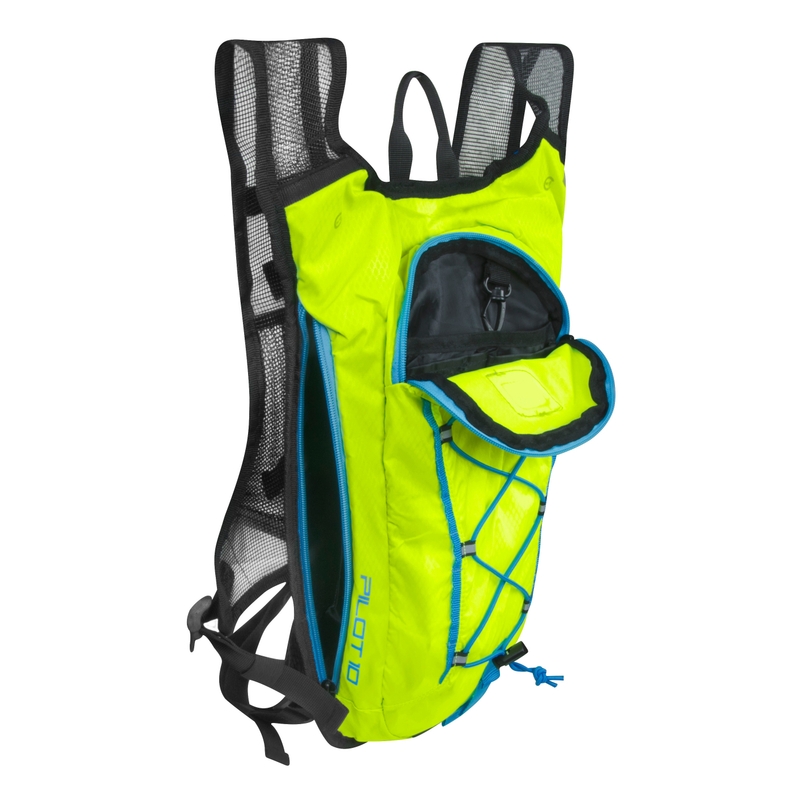 Radfahren Rucksack FORCE Pilot 10 l fluo gelb Ausverkauf