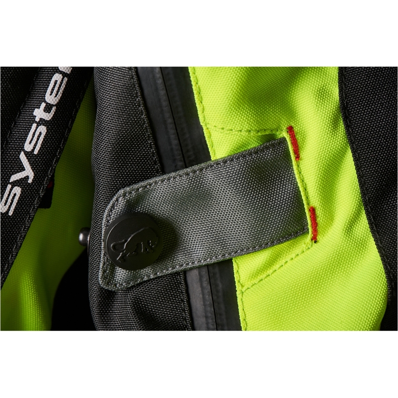 Furygan Apalaches schwarz-fluorgelbe Motorradjacke