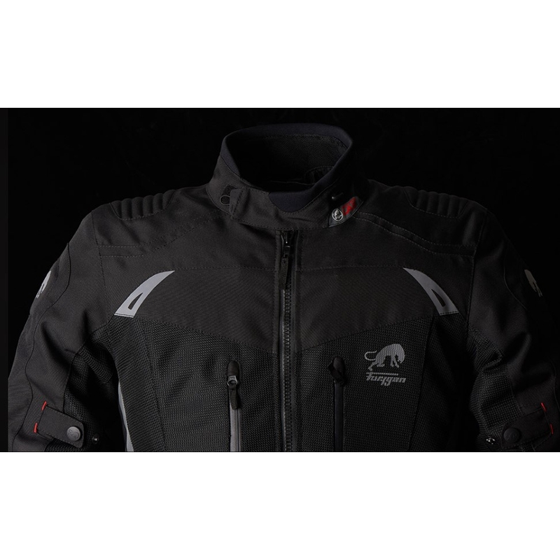 Furygan Apalaches Vented 2-in-1 Motorradjacke Schwarz