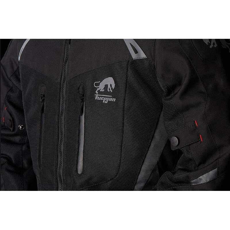 Furygan Apalaches Vented 2-in-1 Motorradjacke Schwarz