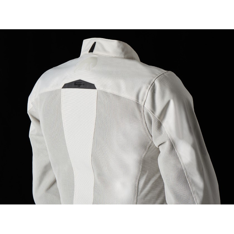 Damen Furygan Genesis Mistral Lady Evo 3 Weiß Motorrad Jacke