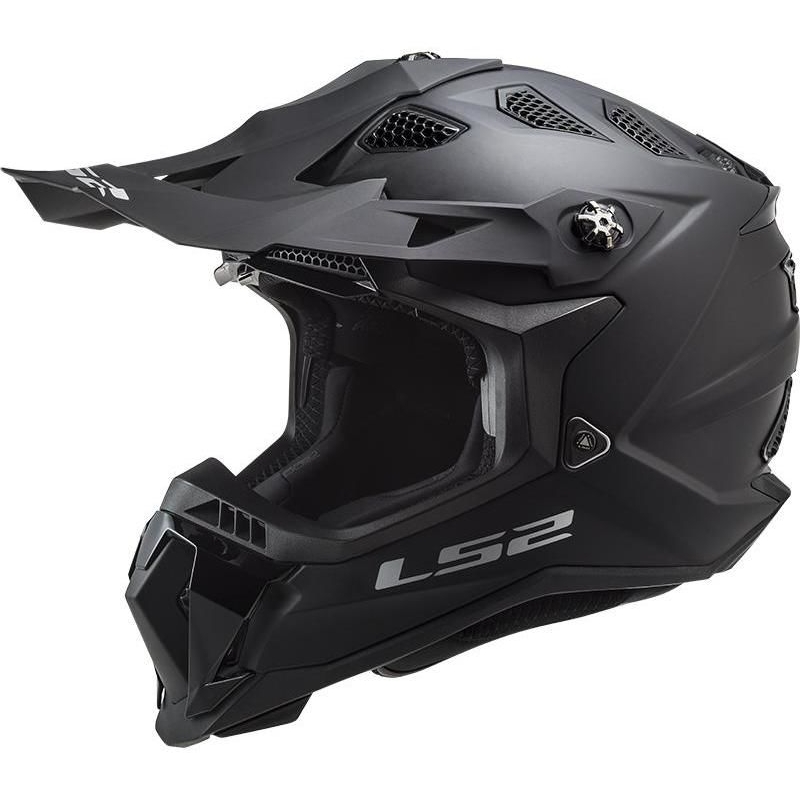 Motocross Helm LS2 MX700 Subverter Noir schwarz