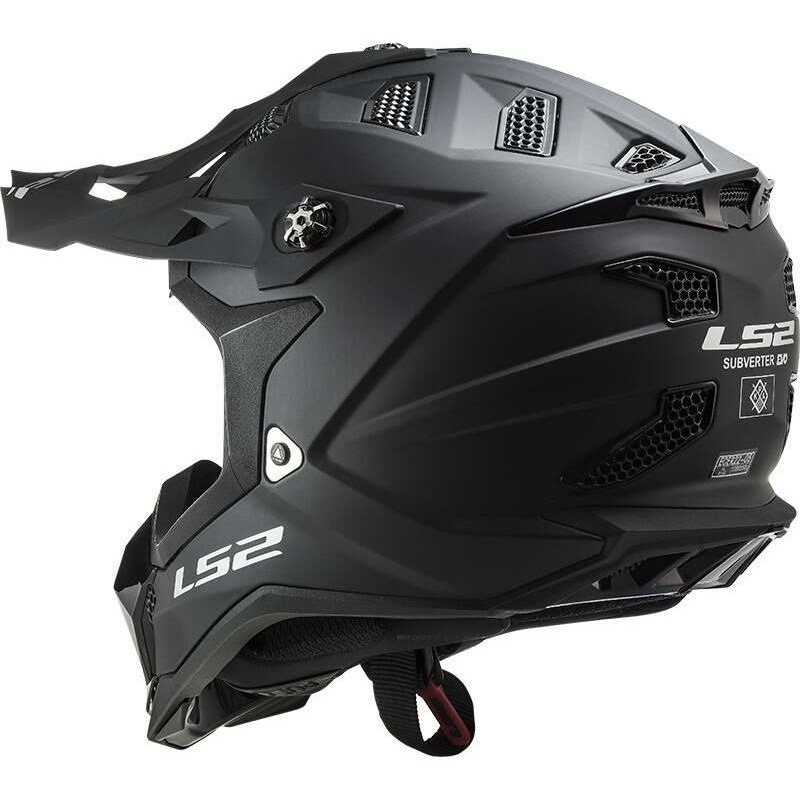 Motocross Helm LS2 MX700 Subverter Noir schwarz