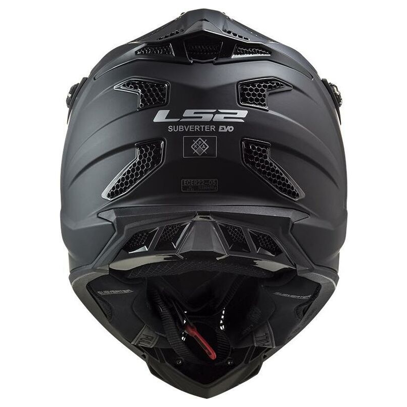 Motocross Helm LS2 MX700 Subverter Noir schwarz