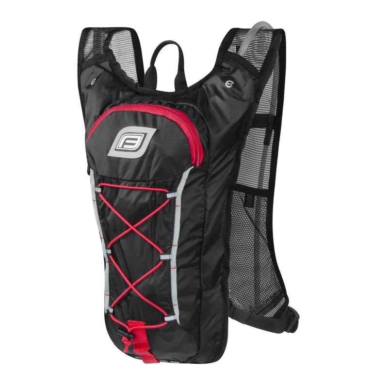 FORCE Pilot Plus 10 l schwarz-roter Fahrradrucksack mit Hydrovac Ausverkauf