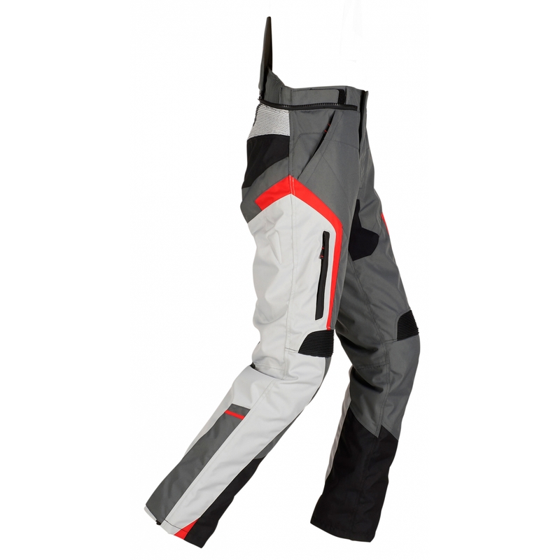 Furygan Apalaches schwarz-weiß-rot-graue Motorradhose Ausverkauf