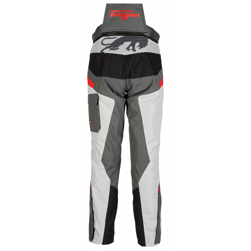 Furygan Apalaches schwarz-weiß-rot-graue Motorradhose Ausverkauf