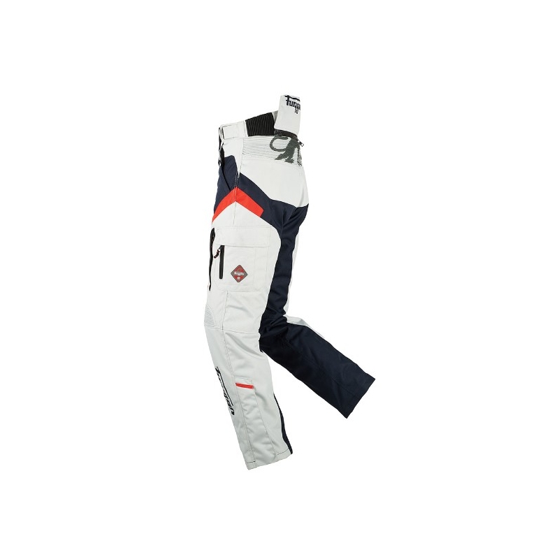 Damen Furygan Apalaches Schwarz-Rot-Weiß-Blau Motorradhose Ausverkauf