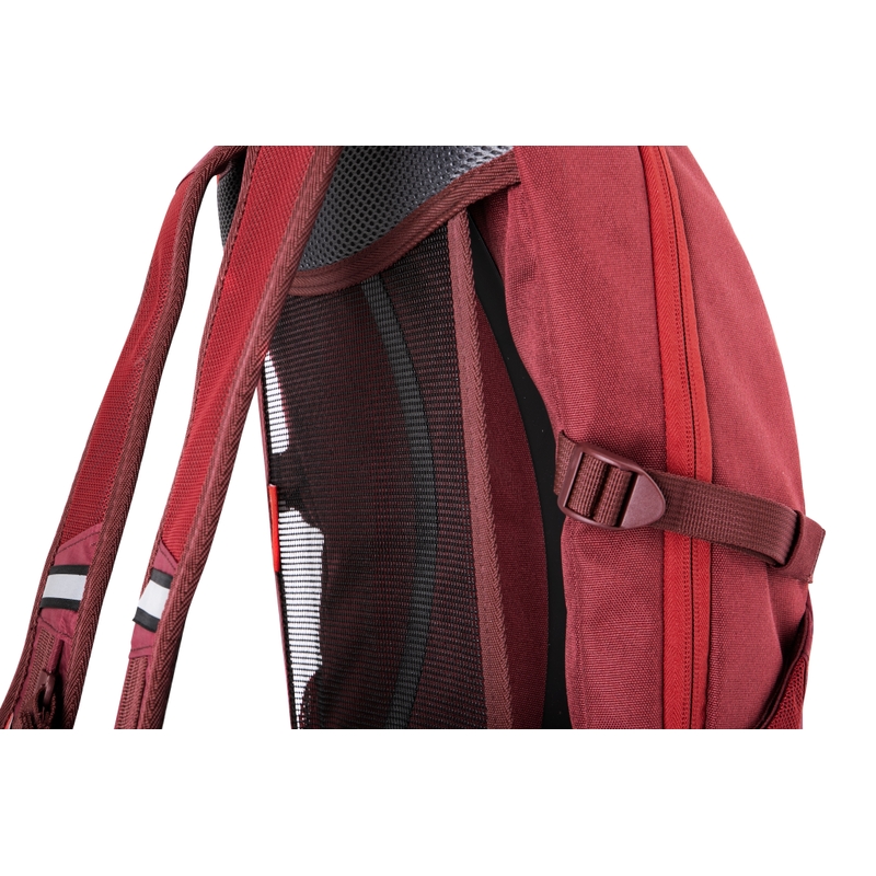 Radsport-Rucksack FORCE Grade Plus 22 l rot mit Hydrovac Ausverkauf