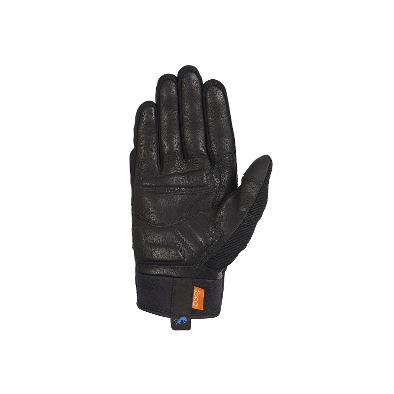 Motorradhandschuhe Furygan Jet D3O schwarz und blau