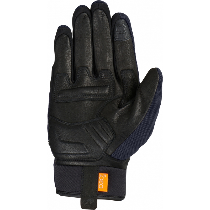 Motorradhandschuhe Furygan Jet D3O blau-schwarz