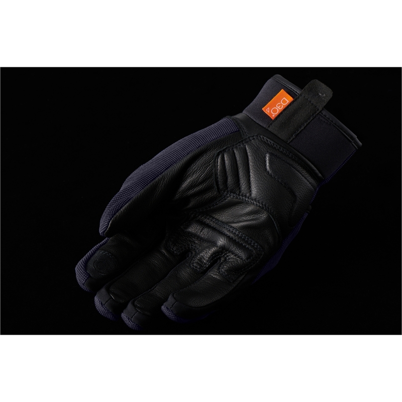 Motorradhandschuhe Furygan Jet D3O blau-schwarz