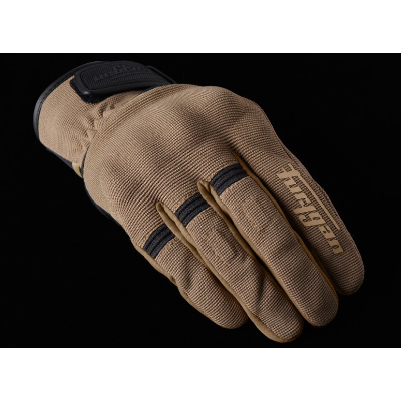 Motorradhandschuhe Furygan Jet D3O braun-schwarz