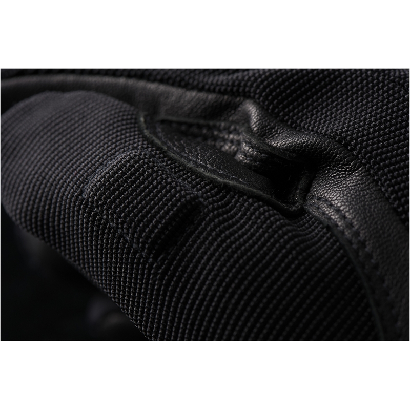 Damen Furygan Jet D3O Schwarz und Rot Motorradhandschuhe