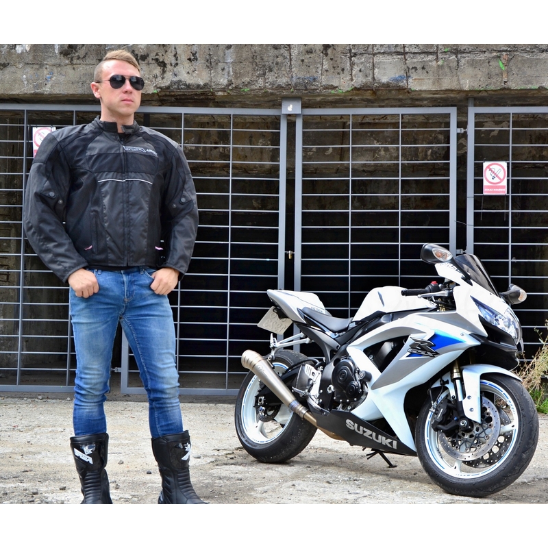 Motorradjacke RSA-Airvent schwarz Ausverkauf