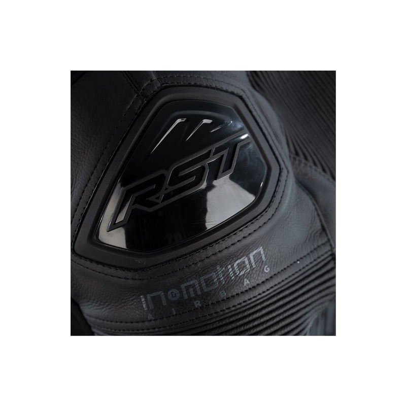 RST Pro Series CE einteiliger Motorradoverall schwarz-grau-fluo gelb Ausverkauf