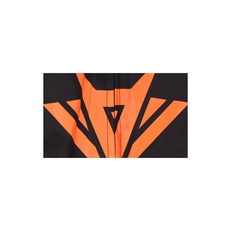 Gear Black and Orange Motorradjacke Ausverkauf