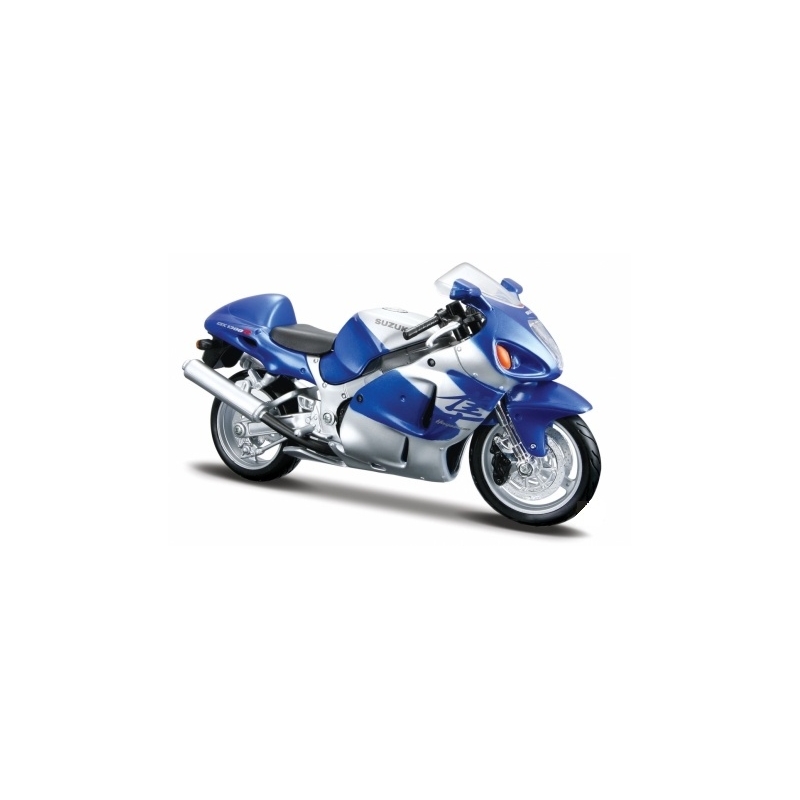 Modell Motorrad Maisto Suzuki GSX 1300R Hayabusa blau