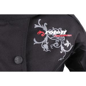Damen-Motorradjacke Roleff Ladylike, schwarz