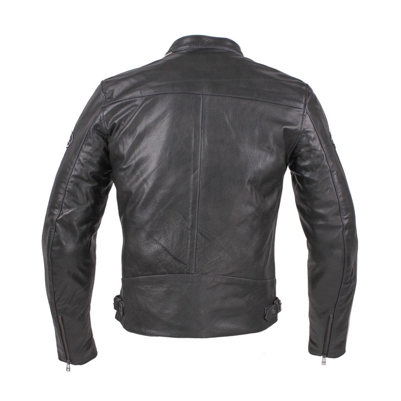Tschul 640 schwarz und beige Motorradjacke Ausverkauf