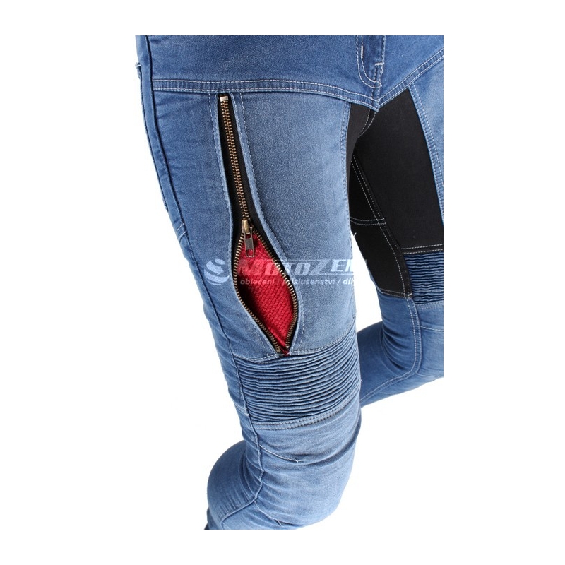 Damen Kevlar Motorrad Jeans Street Racer Ausverkauf