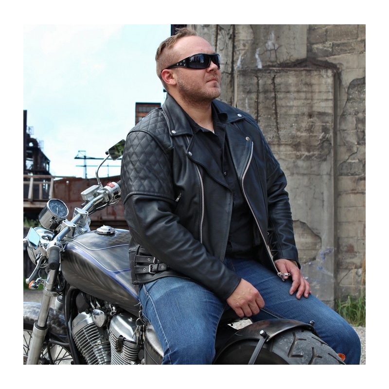 Moto Jacke kurvig RSA Old School Ausverkauf