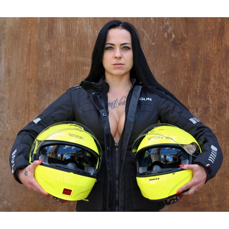 RSA TR-01 gelb Motorradhelm zu verkaufen Ausverkauf