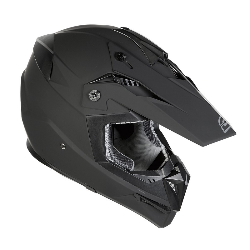 Motocross Helm für Motorrad Ozone FMX schwarz matt Ausverkauf